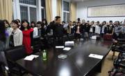 文学院党总支对学生进行廉洁修身教育活动