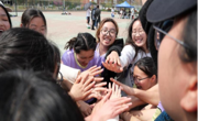 文学院女排在学校“排协杯”比赛中荣获冠军